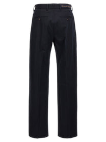 Alexander McQueen Camera Strap Chino Trousers Blue