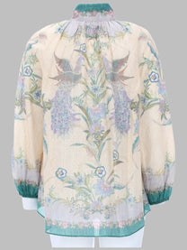 Zimmermann Women's Camicetta Balze Indra Multicolor
