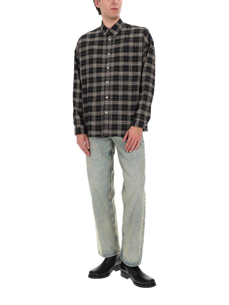Sunflower Men's Camicia Quadri Black