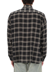 Sunflower Men's Camicia Quadri Black