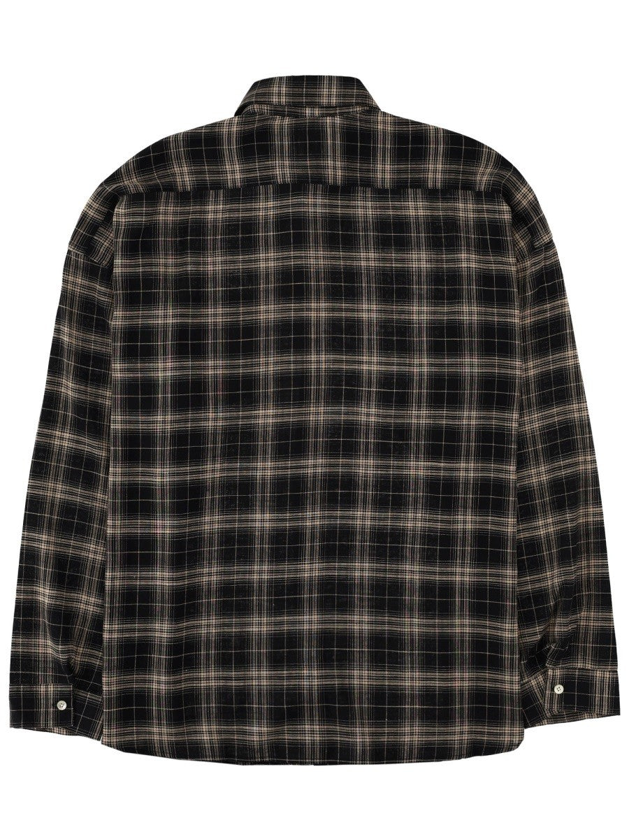 Sunflower Men's Camicia Quadri Black