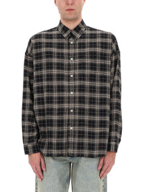 Sunflower Men's Camicia Quadri Black