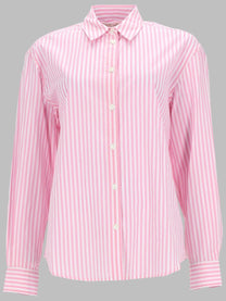 Mc2 Saint Barth Women's Camicia Righe Blue