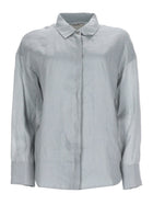S MAX MARA Women's Abbraccio Shirt Blue
