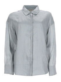 S MAX MARA Women's Camicia Abbraccio Blue