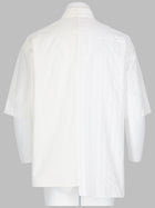 MM6 Maison Margiela Men's Asimmetrica Shirt White, view 2
