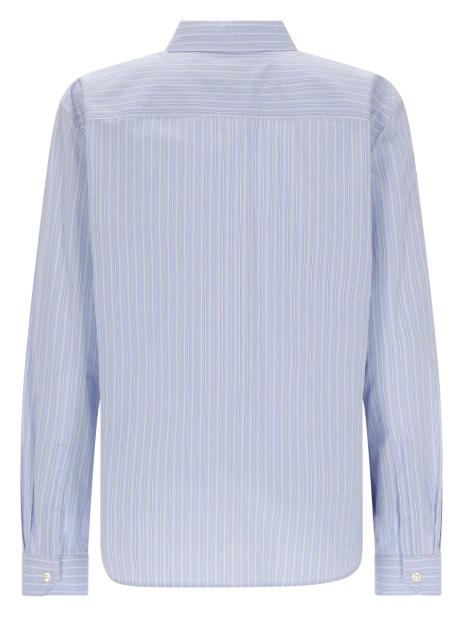 Saint Laurent Women's Camicia Cassandre Blue
