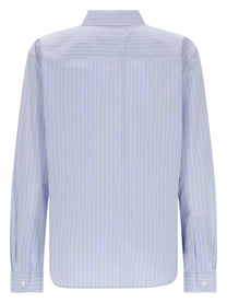Saint Laurent Women's Camicia Cassandre Blue