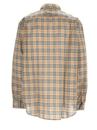 Burberry Men's Check Shirt Beige