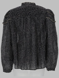 Isabel Marant Étoile Women's Camicia Christa in Voile DI Cotone Black
