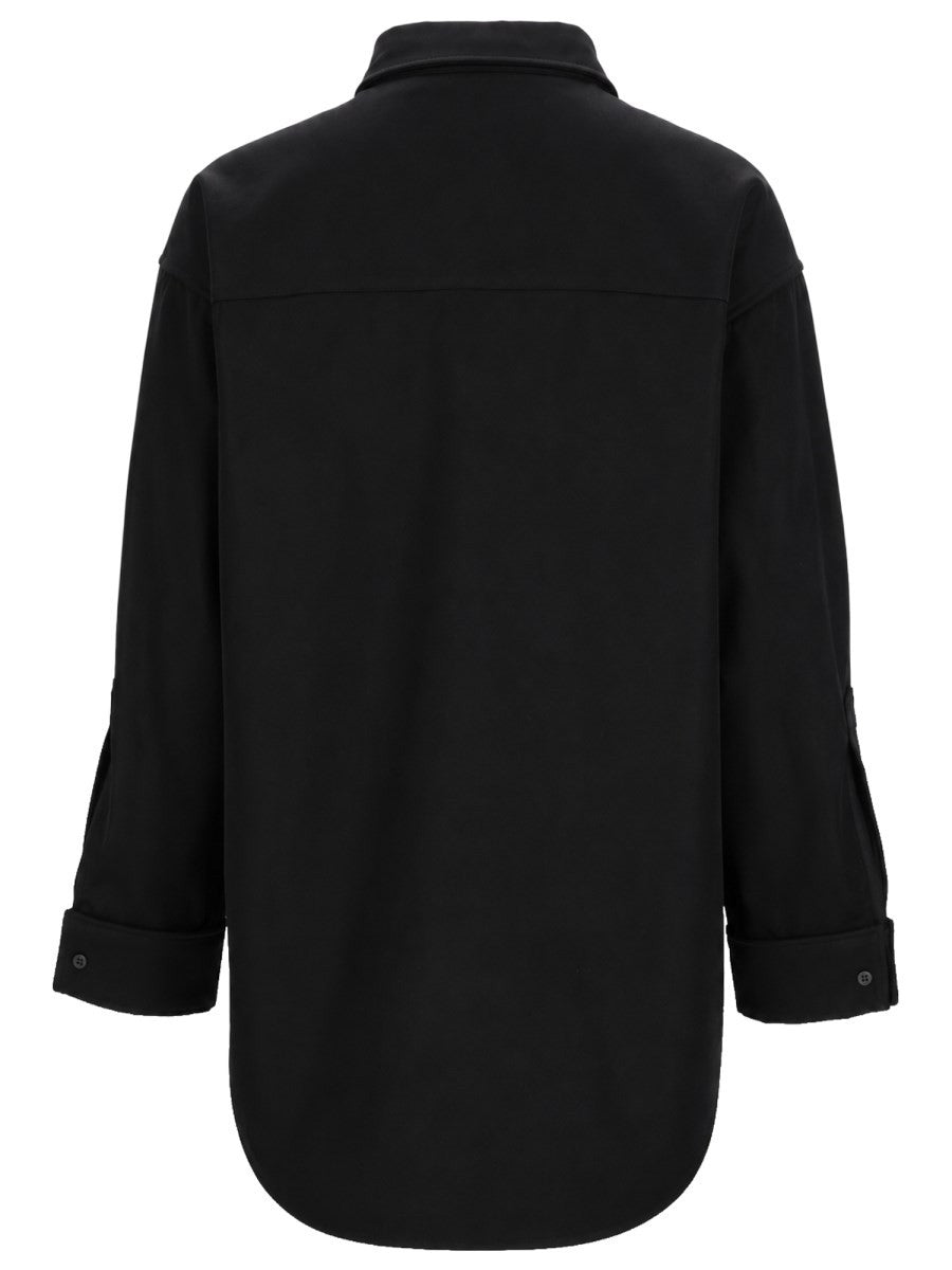 Balenciaga Women's Camicia Classic in Cotone Black