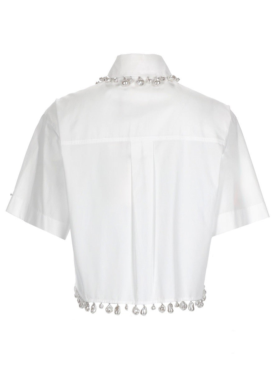 Sportmax Women's Camicia Cognac White
