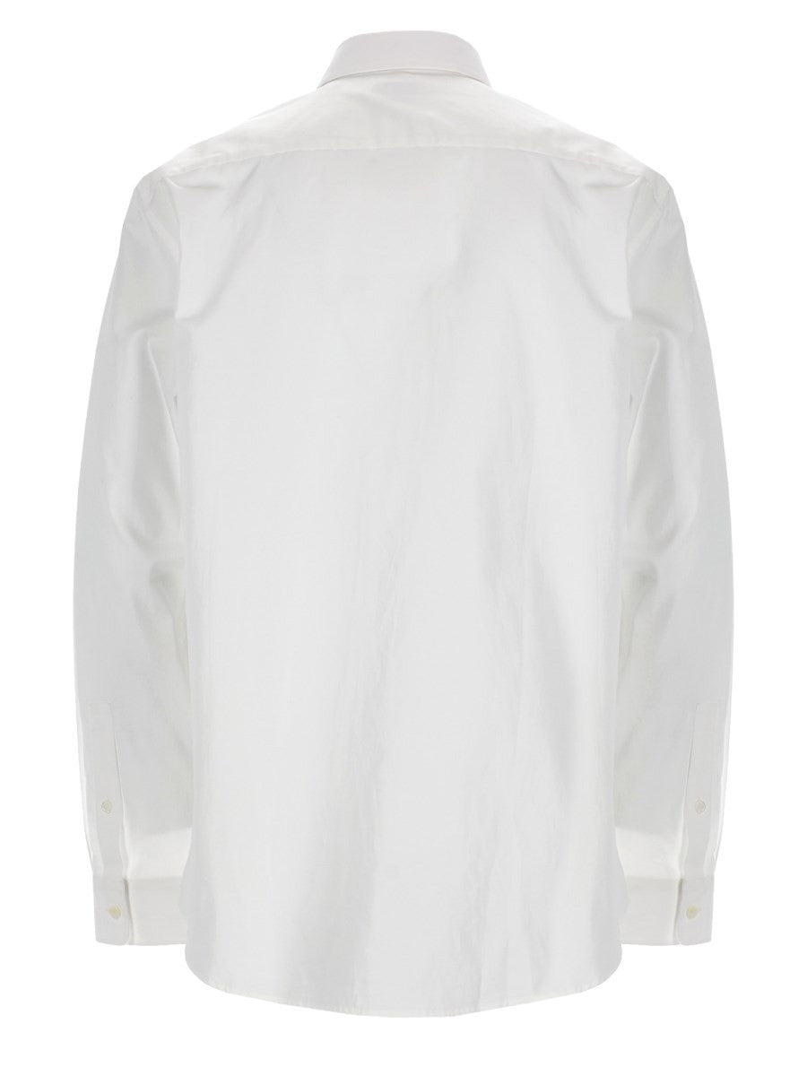 Burberry Men's Shirt with Finiture Check White, view 3