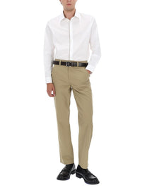 Burberry Men's Shirt with Finiture Check White, view 2