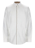 Burberry Men's Shirt with Finiture Check White