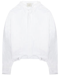 Alysi Women's Camicia Con Fiocco White