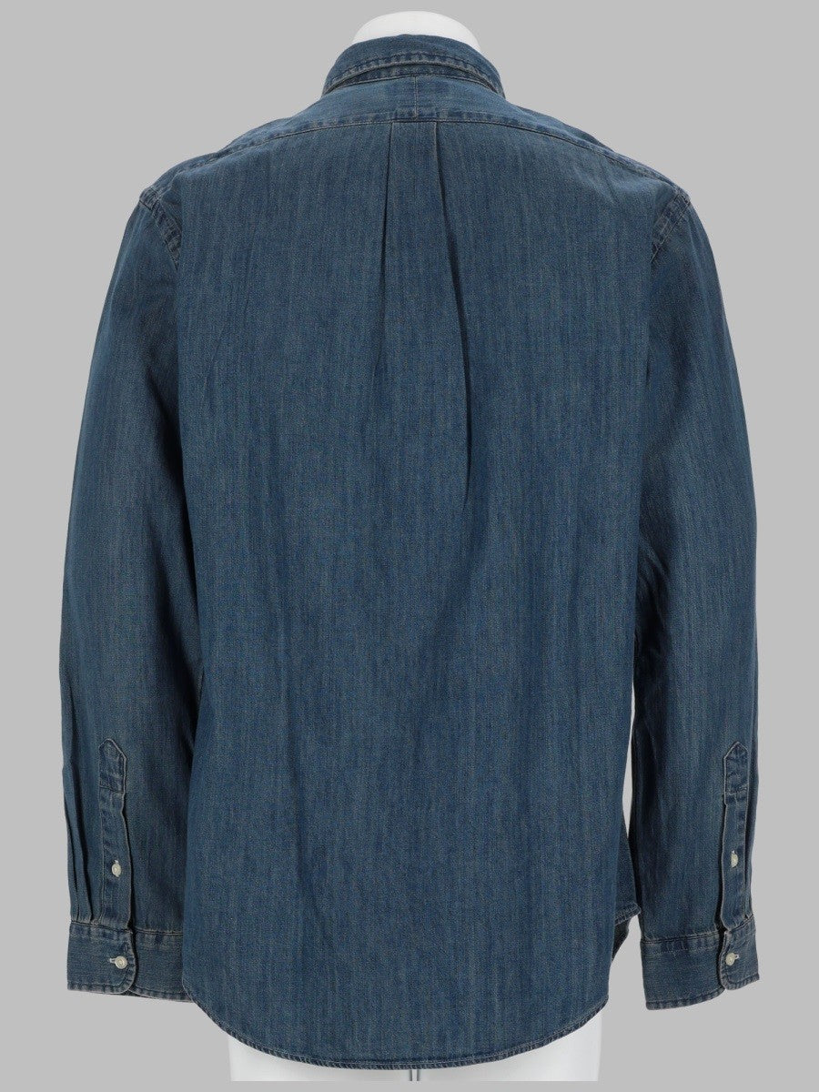 Polo Ralph Lauren Men's Camicia Con Blue