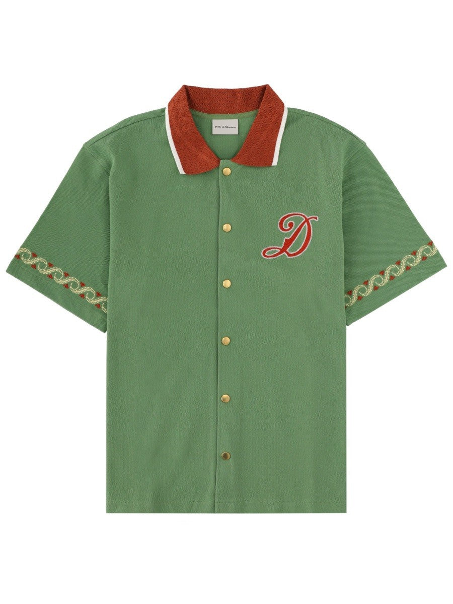 Drôle de Monsieur Men's Shirt Green