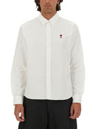 Ami Paris Unisex Shirt White