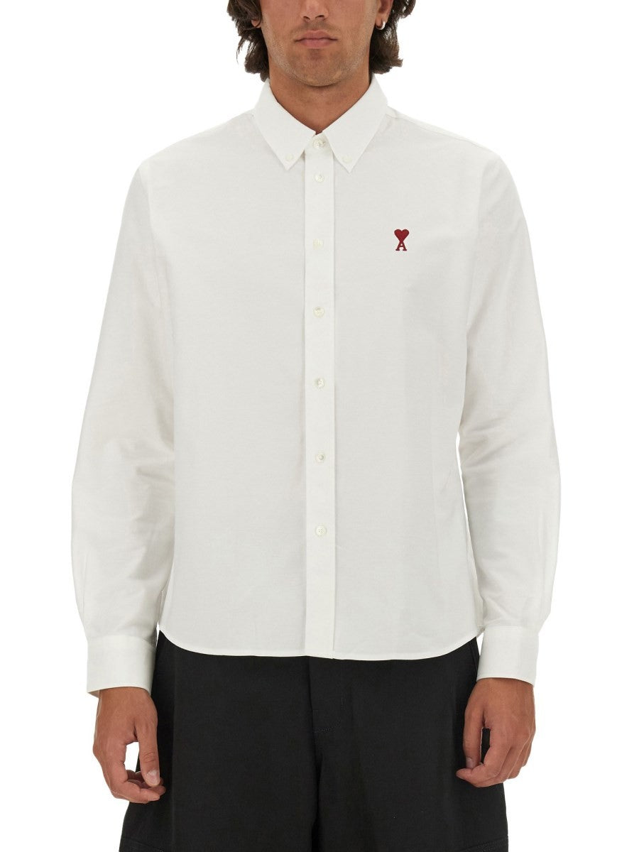 Ami Paris Unisex Shirt White
