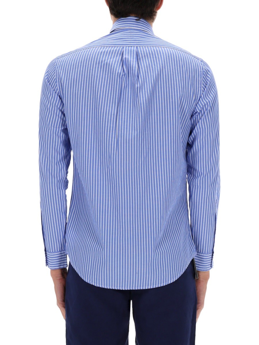 Polo Ralph Lauren Men's Camicia Con Blue