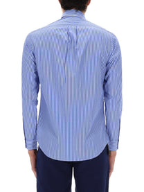 Polo Ralph Lauren Men's Camicia Con Blue
