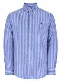 Polo Ralph Lauren Men's Camicia Con Blue