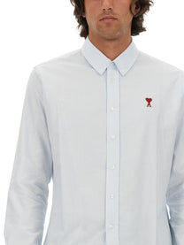 Ami Paris Unisex Camicia Con Blue