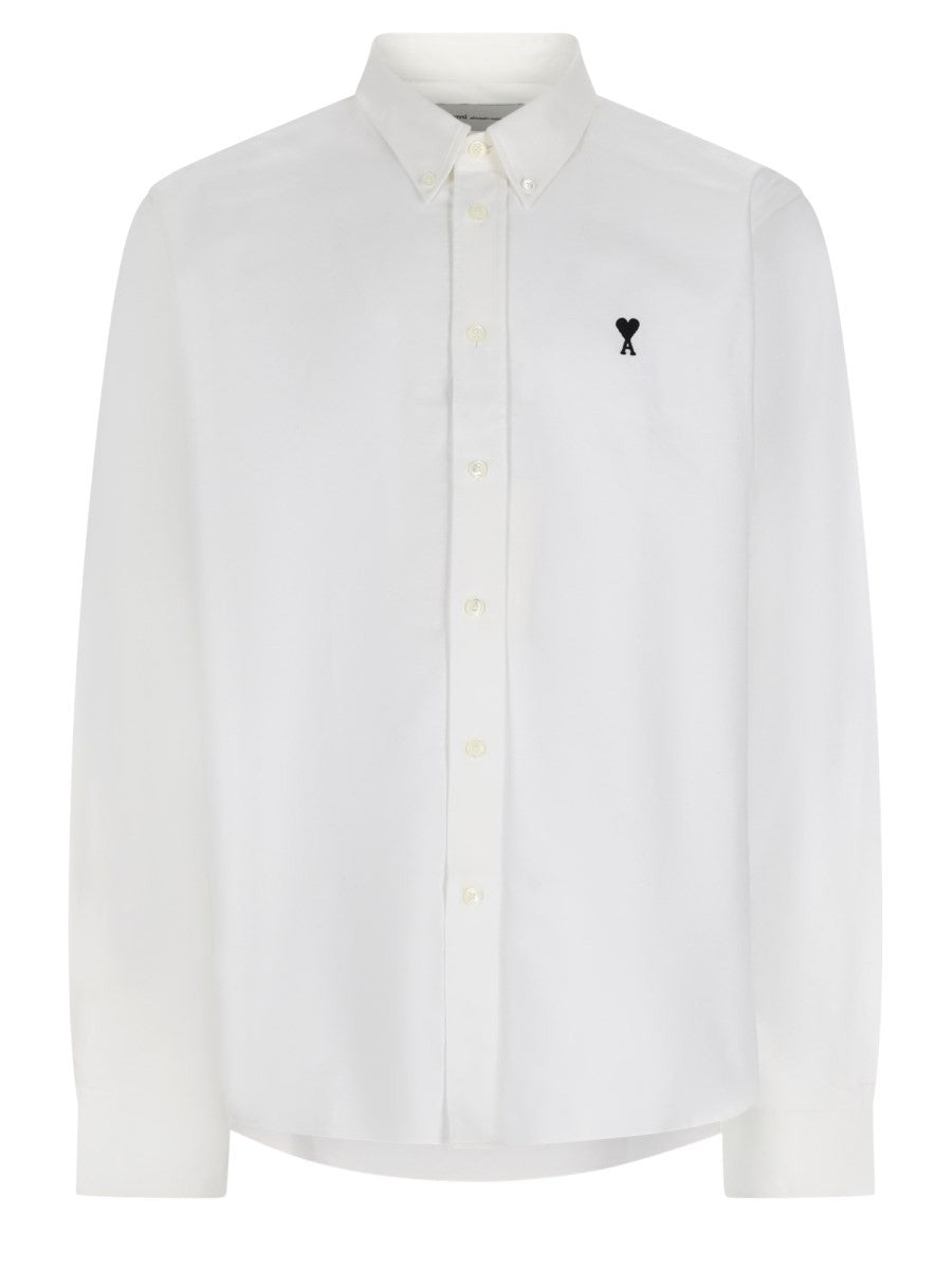 Ami Paris Men's Camicia Con White