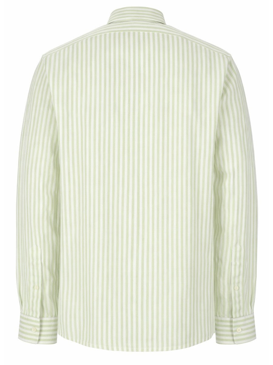 Lacoste Men's Camicia Con Green