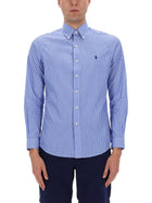 Polo Ralph Lauren Men's Shirt Blue, view 3