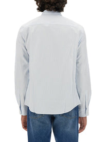 Ami Paris Unisex Camicia Con Blue