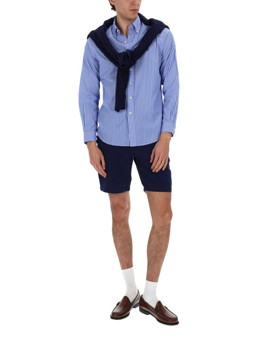 Polo Ralph Lauren Men's Camicia Con Blue