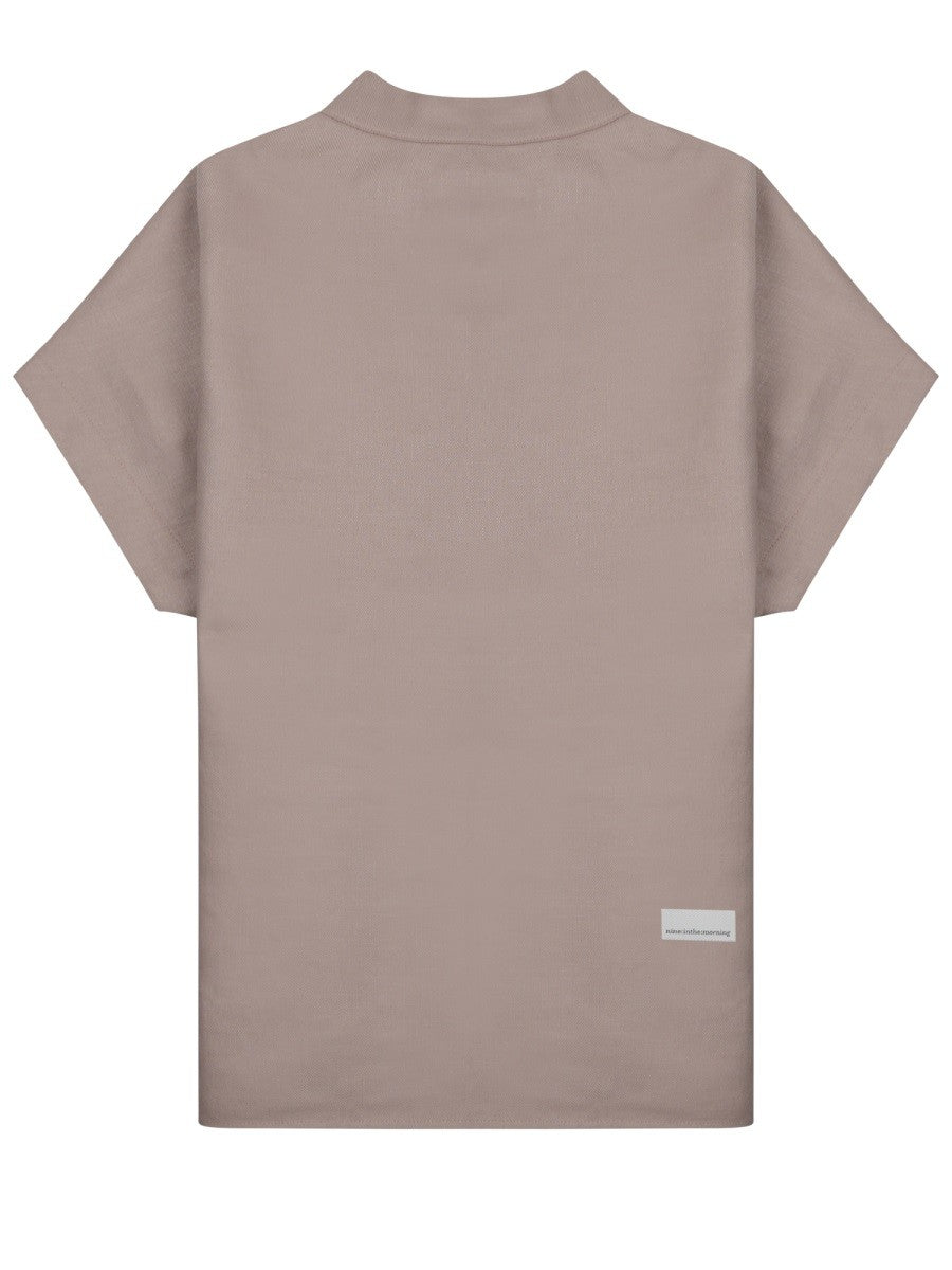 Nine:Inthe:Morning Women's Ilenia Shirt Beige, view 2