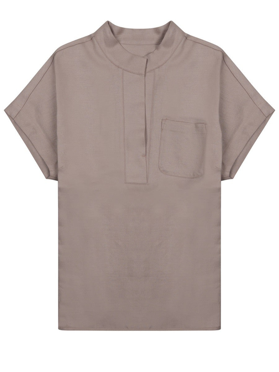 Nine:Inthe:Morning Women's Ilenia Shirt Beige