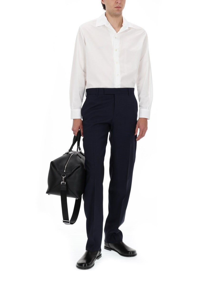 Fendi Men's Camicia in Cotone White