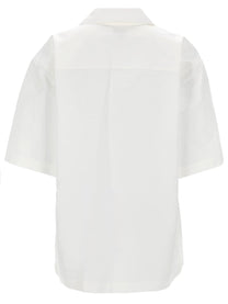 Bottega Veneta Men's Camicia in Cotone White