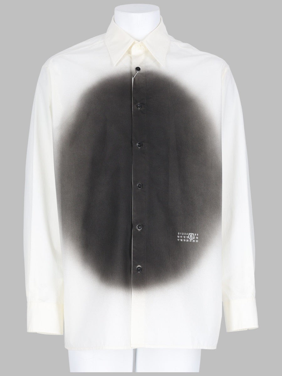 MM6 Maison Margiela Men's Camicia in Cotone White