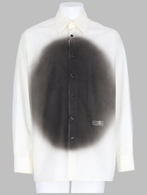 MM6 Maison Margiela Men's Camicia in Cotone White