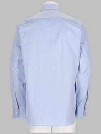 Zegna Men's Camicia in Cotone Blue