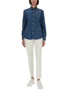 Polo Ralph Lauren Women's Denim Shirt Blue, view 2