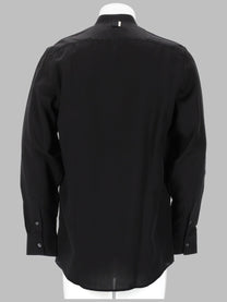 Low Brand Men's Camicia in Lyocell Black
