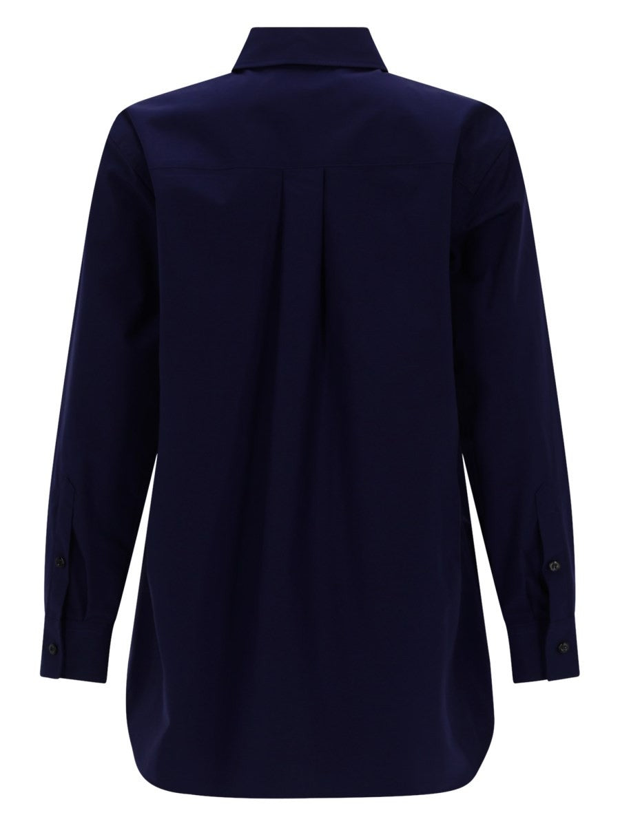 Fendi Women's Camicia in Popeline DI Cotone Black