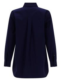 Fendi Women's Camicia in Popeline DI Cotone Black