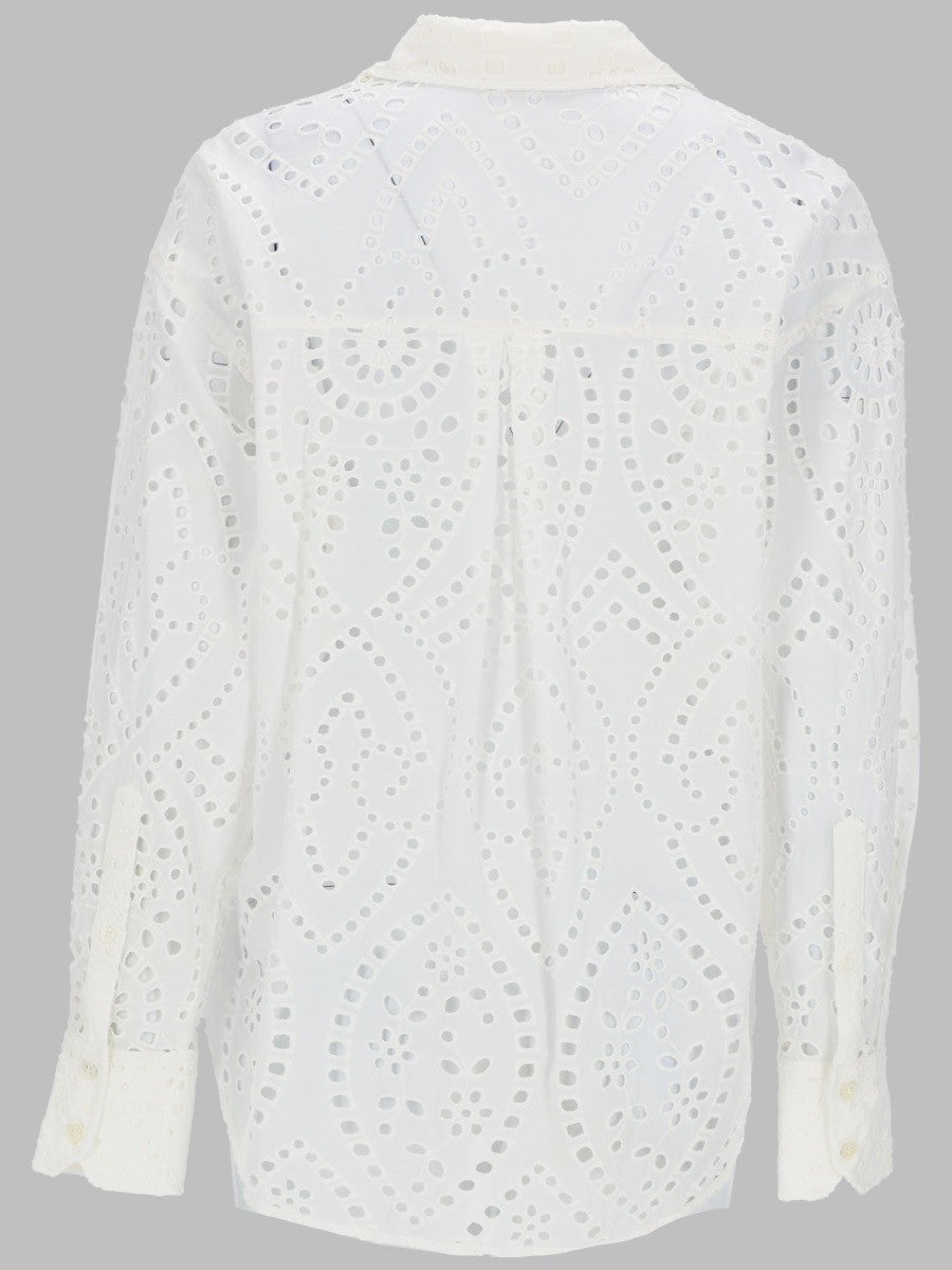 Mc2 Saint Barth Women's Camicia in Sangallo White