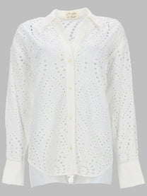 Mc2 Saint Barth Women's Camicia in Sangallo White