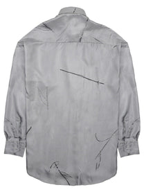 Costumein Men's Camicia in Seta Grey