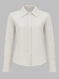 CO Women's Camicia in Seta Multicolor