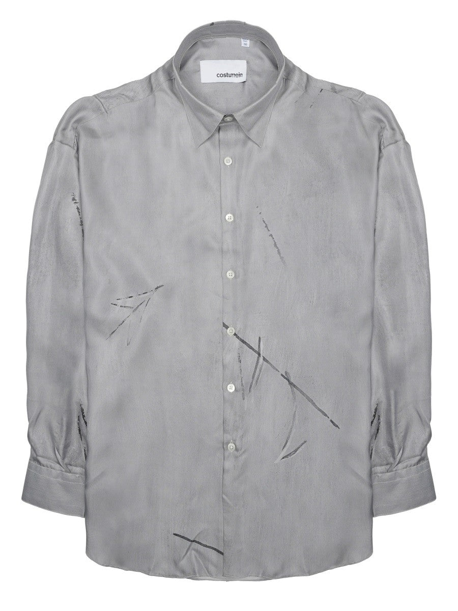 Costumein Men's Camicia in Seta Grey
