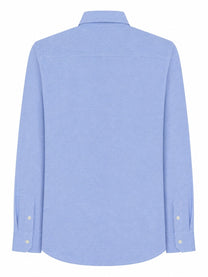 Archivium Be Updated Men's Camicia in Tessuto Tecnico Blue